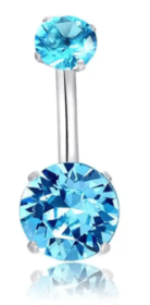 Belly Button (Color: Blue)